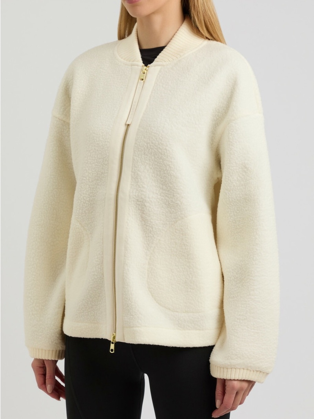 Varley Willmont Patch Pocket Fleece. Size L Women #570